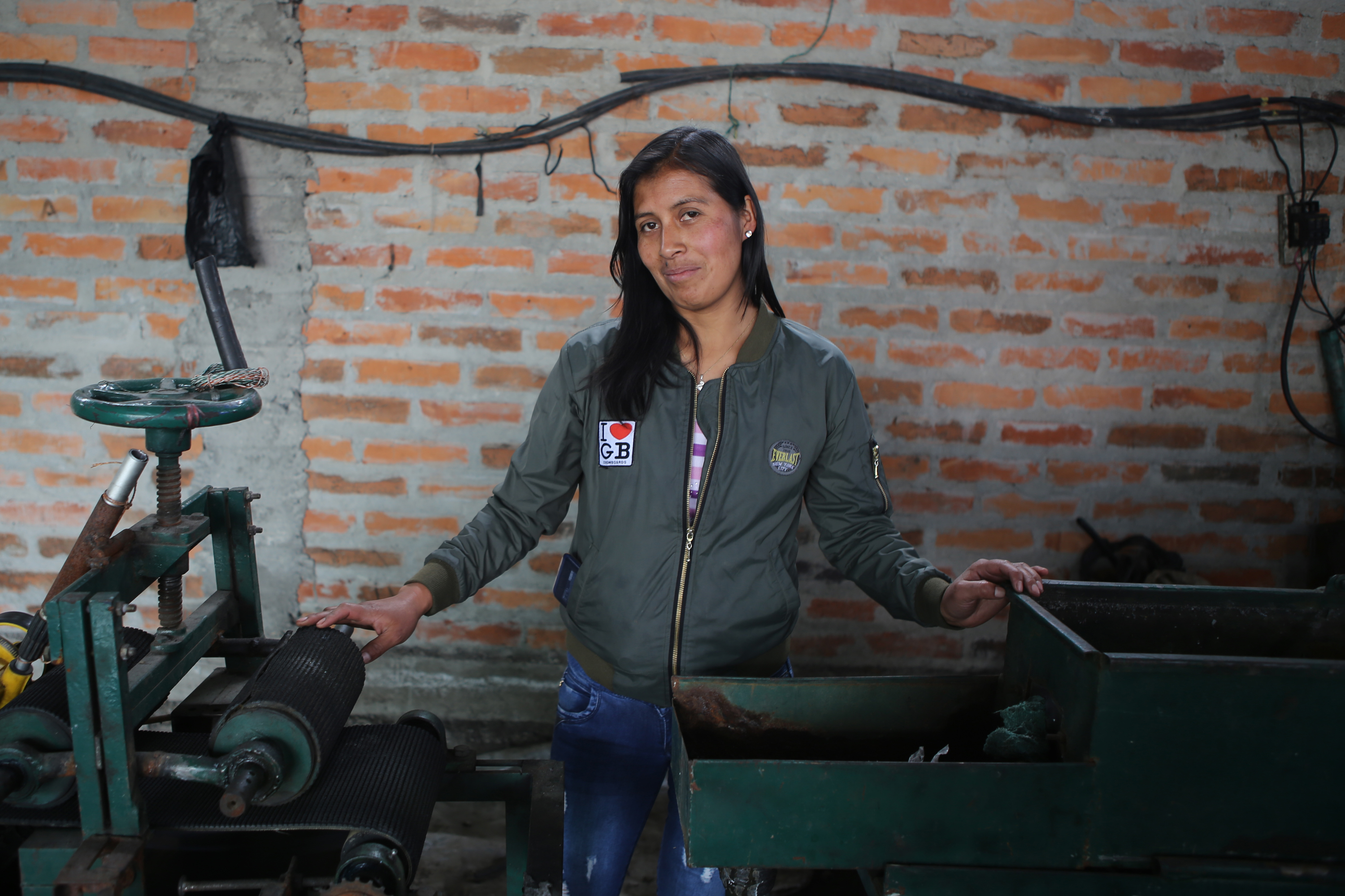 Liciria, fulfilling her dreams with garbage!