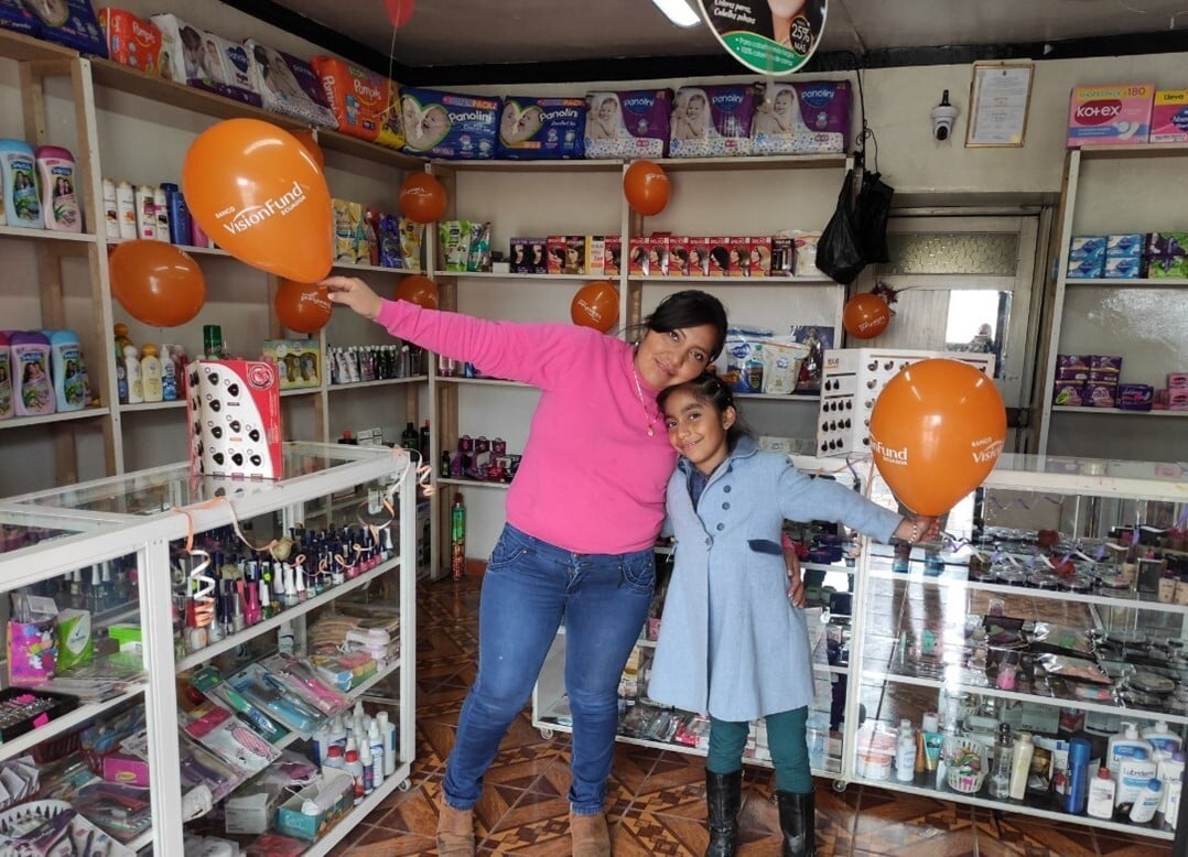 A small loan goes a long way